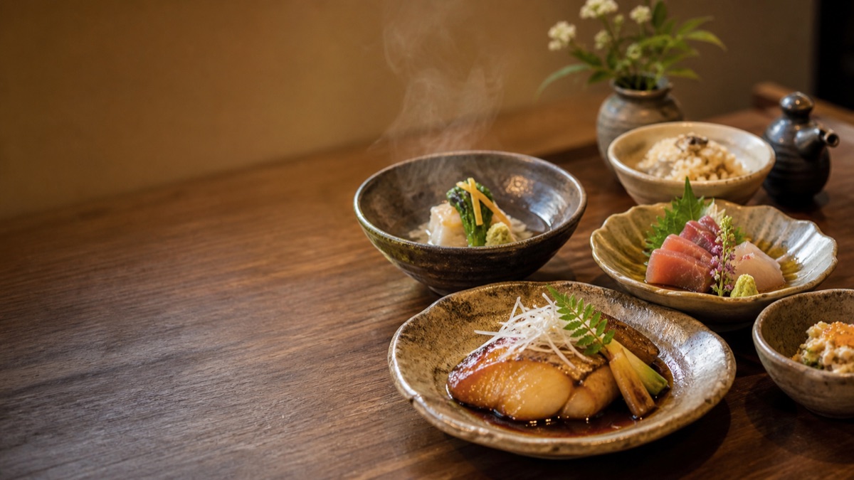 飲食店の料理
